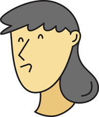 Woman Avatar Comic Character Style