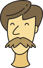 Old Man Avatar Comic Character Style