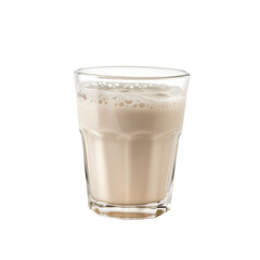 Refreshing Collagen Drink on White Background