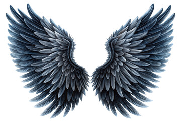 Obraz premium angel wings isolated on white Background