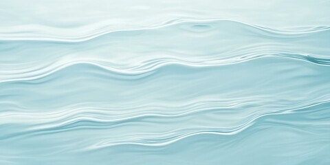Obraz premium Abstract light blue wavy background.