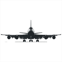 military helicopter isolated on white