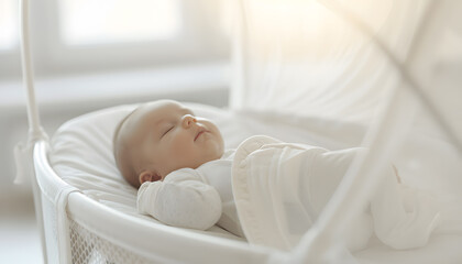 newborn child sleeping