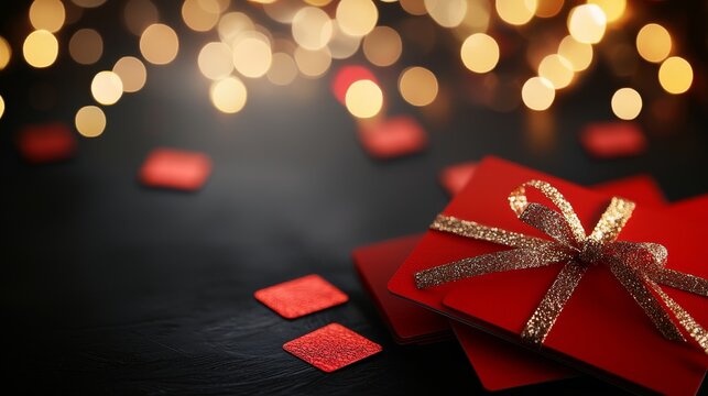 Seasonal promotions on Christmas gift cards in retail stores for holiday savings