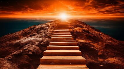 Pathway to Success: Illuminated Steps Towards a Radiant Horizon