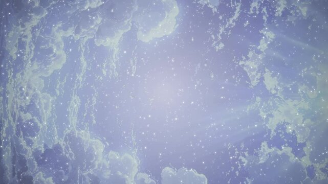 雲模様 パーティクルBG187_02