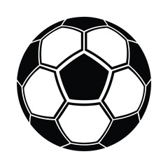 Fototapeta premium soccer ball on white background