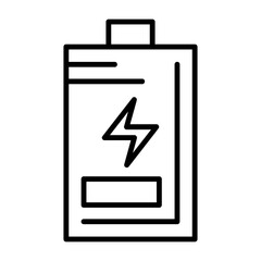 Battery Vector Icon Design