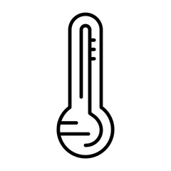 Thermometer Vector Icon Design