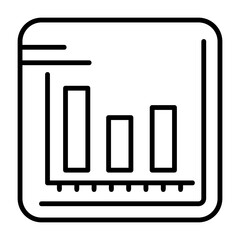 Chart Vector Icon Design