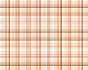 Pattern texture in light brown & white lining, . Seamless striped check plaid graphic for flannel shirt, blanket, throw, or other modern spring summer autumn winter fashion fabric design.