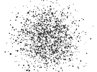 ,Black leopard spot on green and white color