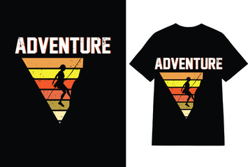 adventure t-shirt design for all