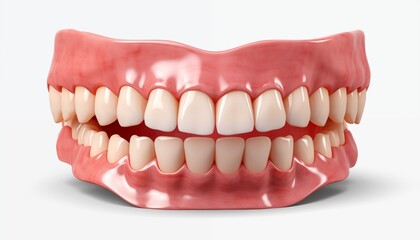 Obraz premium teeth isolated on white