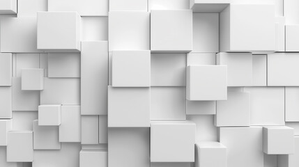 A white wall made of white blocks, mobile wallpaper
