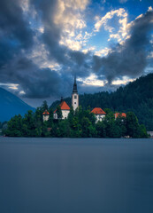 Church on the lake