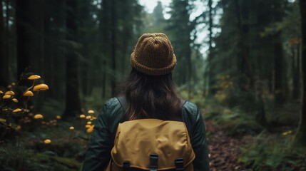 Obraz premium Exploring the Enchanting Forest