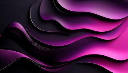 black purple pink abstract grainy poster background vibrant color wave dark noise texture cover header design