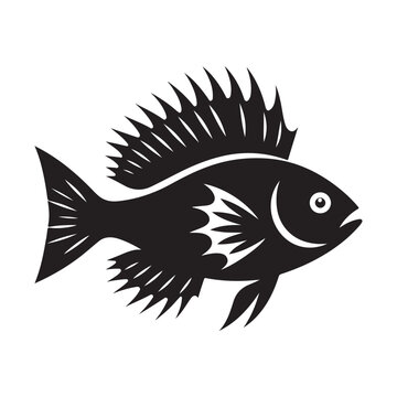 recommend clip art: Download Saddleback Fish Silhouette Vector Illustrations - High-Quality Designs