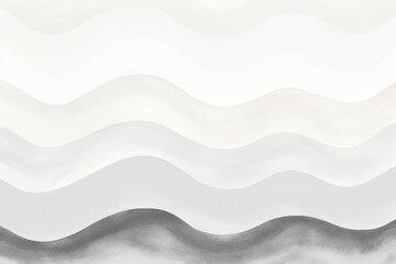 Obraz premium Wavy grayscale effect png paint texture overlay, transparent background