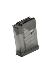 Clip for a rifle or carbine. Ammunition for weapons. Isolate on a white back