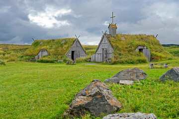 Viking settlement in Newfoundland Canada