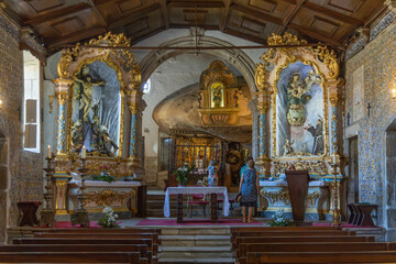 Church chapel of the Sanctuary of Our Lady of Lapa and Residence of the Society of Jesus is a...