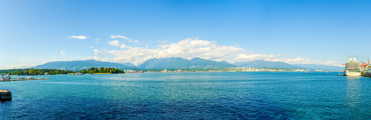 Obraz premium Canada Place water front, Vancouver, BC, Canada