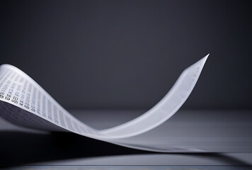 scroll paper story solid grey background