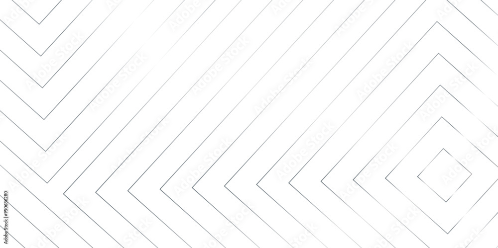 Poster abstract gradient white, gray line pattern transparent monochrome striped background texture. vector