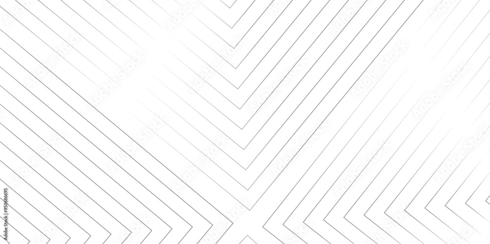 Poster abstract gradient white, gray line pattern transparent monochrome striped background texture. vector
