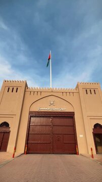 Nizwa Central suq, the ancient archaeological site in Nizwa State