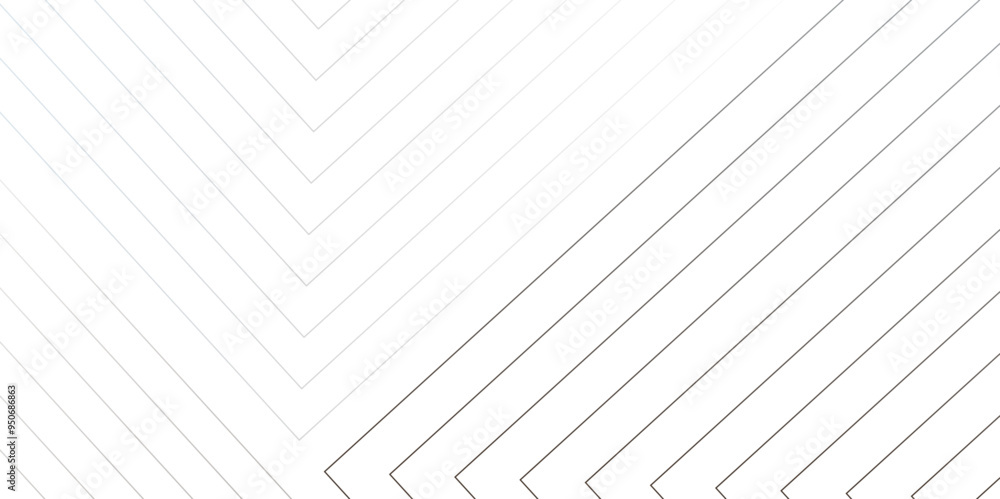 Poster abstract gradient white, gray line pattern transparent monochrome striped background texture. vector