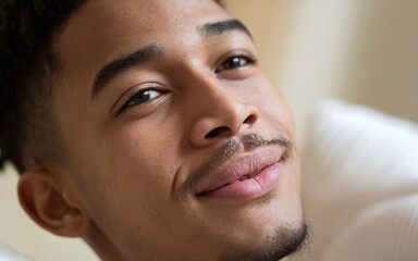 Obraz premium calm couple, relaxed people, mindfulness, meditation, yoga, wellness, spa, serenity, harmony, balance, peace, tranquility, positive emotions, happy couple, stress relief