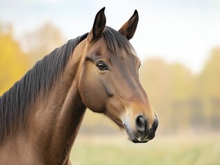 Obraz premium Equine stress management strategies can enhance calmness and concentration, leading to improved performance in horses.