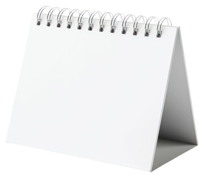 PNG Blank spiral desk calendar