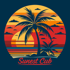 Fototapeta premium palm tree on the beach