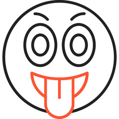 Tongue Vector Icon Design