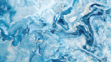 Naklejka premium bright cerulean color marble background, smooth and contemporary