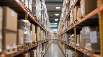 Organizing and labeling inventory items for efficient warehouse management and tracking