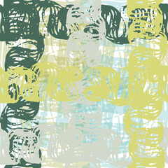 Seamless striped pattern. Ethnic and tribal motifs.  seamless positive vector of wavy lines.