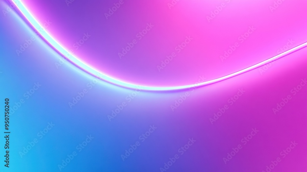 Wall mural Abstract Neon Glow Background