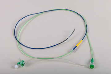 PTCA guide wires. Stent and catheter for implantation into blood vessels with an empty and filled...