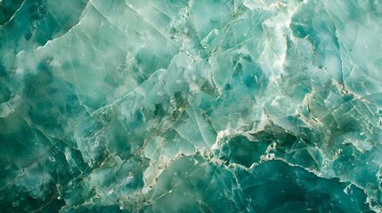 Obraz premium caribbean green color marble background, smooth and elegant