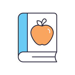 Healthy Knowledge vector icon