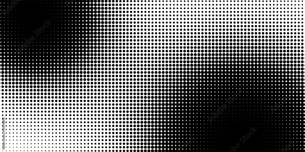 Poster halftone pattern. halftone dots background