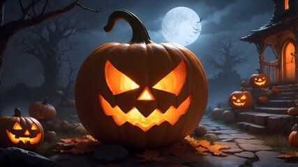 Haunted House on All Hallows’ Eve