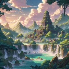 Enigmatic Jungle Ruins