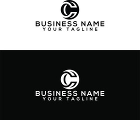 Modern C Logo Design. Abstract Initial Letter C Logo  Minimal C Logo Design Template.
