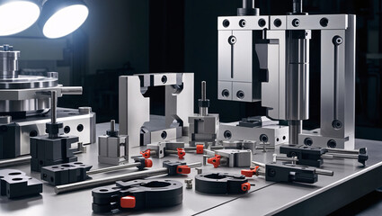 jig and fixture tool industry factory mechanical manufacturing part automotive.